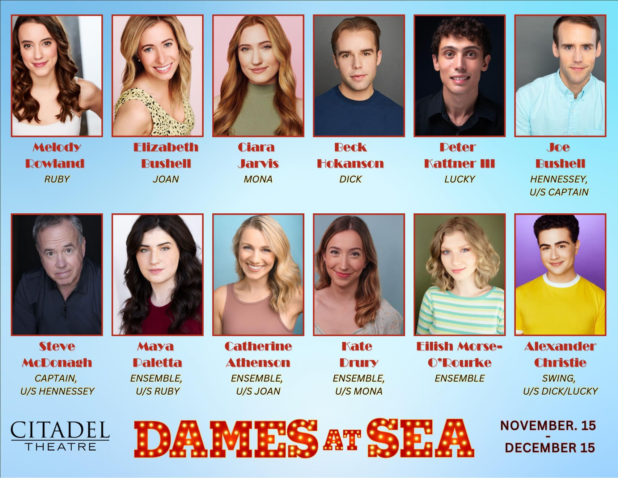 Dames at Sea at Citadel Theatre